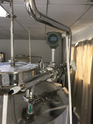 衛(wèi)生型渦街流量計現場安裝使用圖