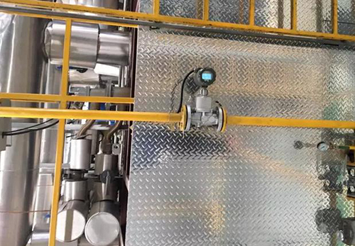 dn80旋進旋渦流量計現(xiàn)場安裝使用圖