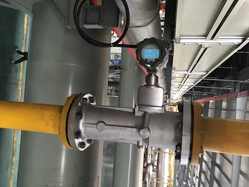 不銹鋼旋進(jìn)旋渦流量計(jì)現(xiàn)場(chǎng)安裝使用圖