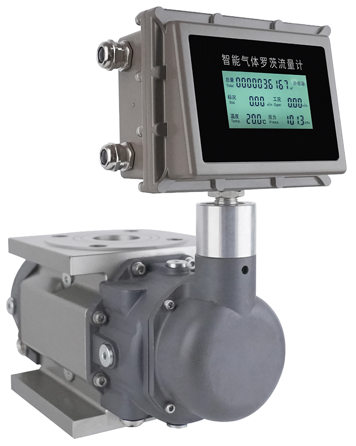 電池供電羅茨流量計(jì)產(chǎn)品圖片