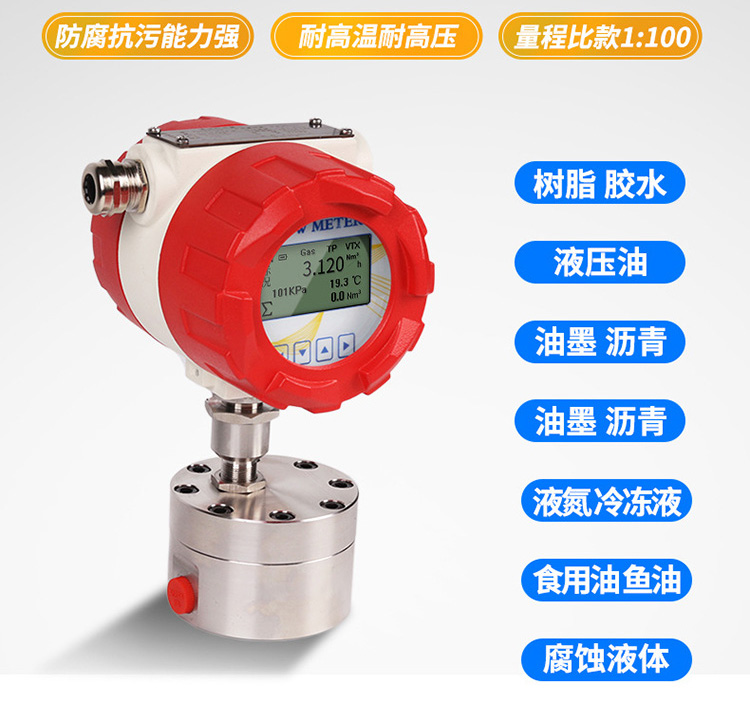 高壓圓齒輪流量計(jì)產(chǎn)品圖